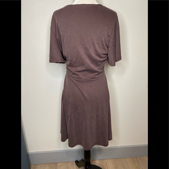 Mod Ref Short Sleeve Wrap Dress Size Large - Picture 6 of 9